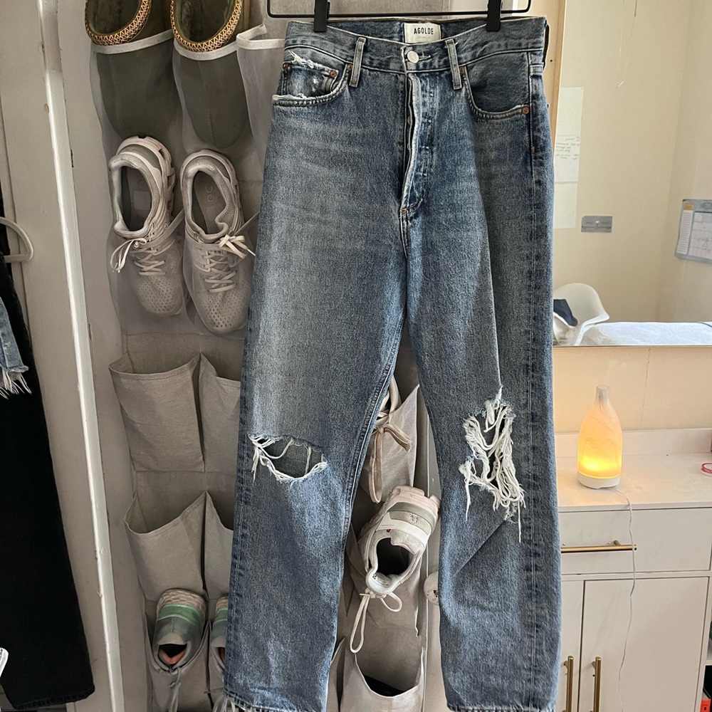 Agolde 90s pinch waste high waisted jeans